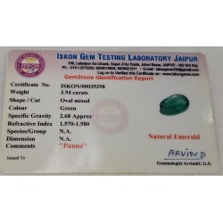 Zambian Panna – Natural Zambian Emerald Gemstone